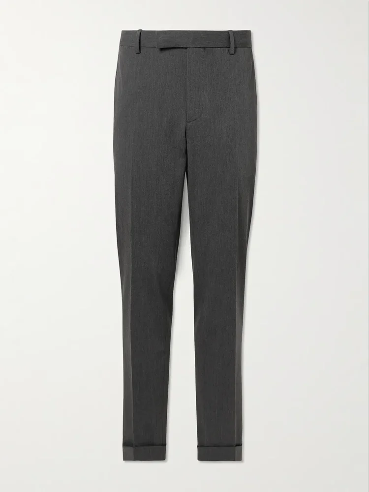Chester Tapered Twill Suit Trousers