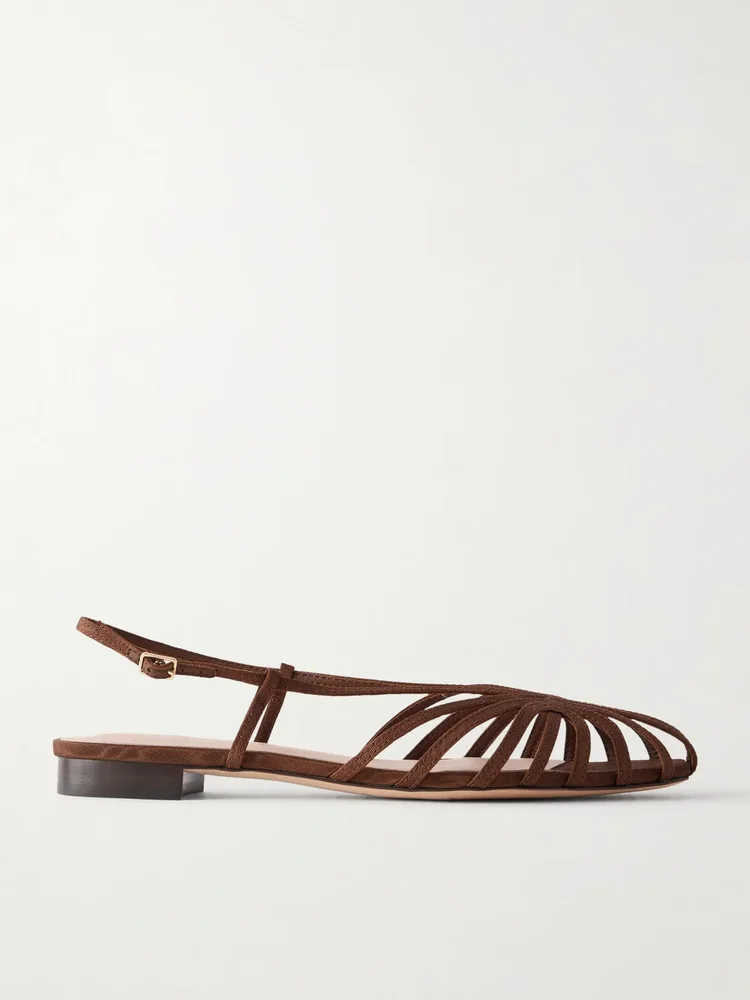 devon moire slingback flats