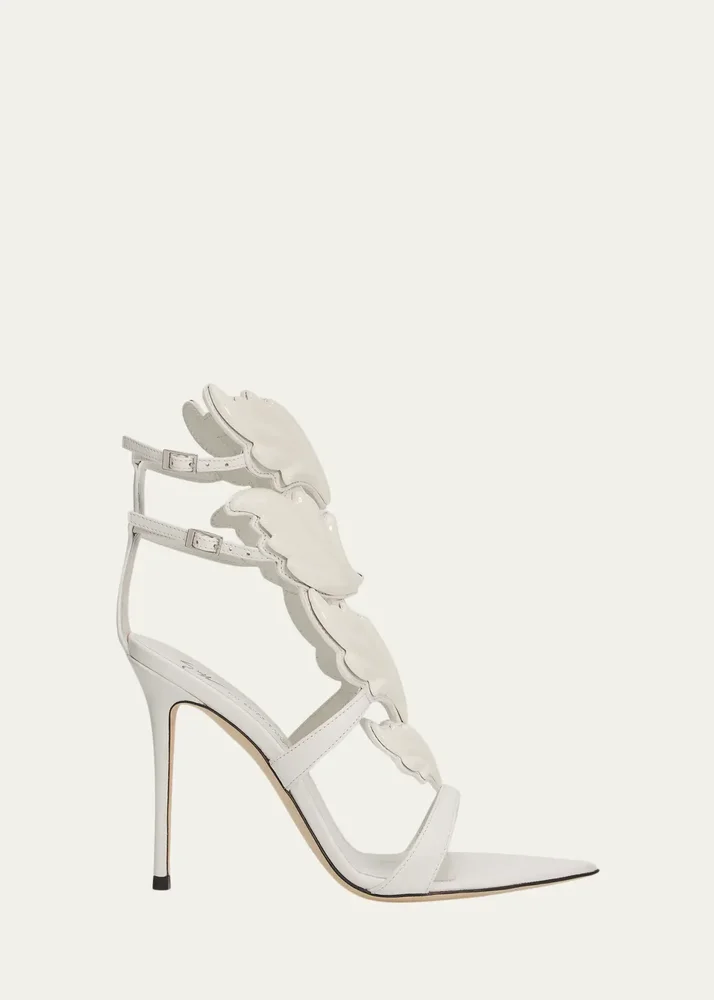 105mm New Cruel Leather Sandals
