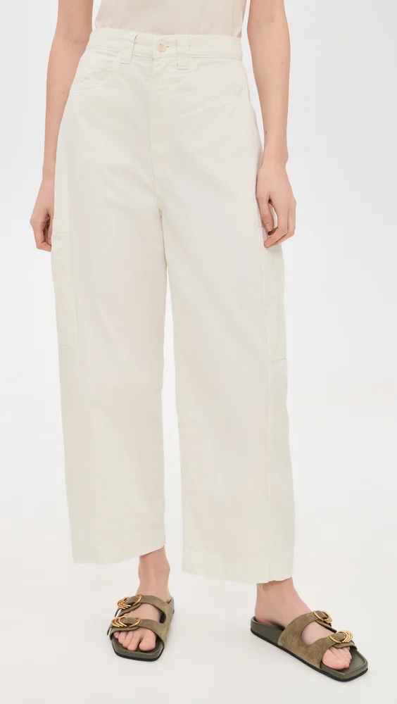 The Baggy Painter Crop Trousers