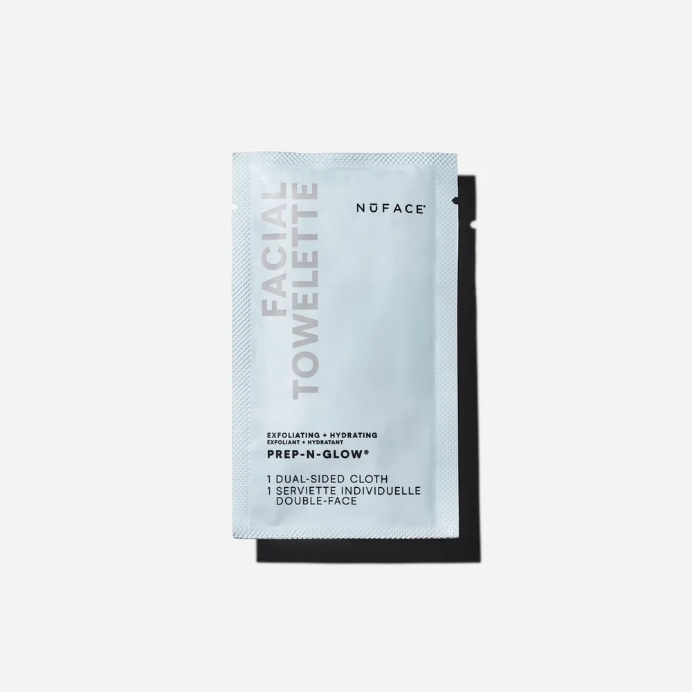 Prep-N-Glow® Exfoliating & Hydrating Facial Wipes, 20-Pack