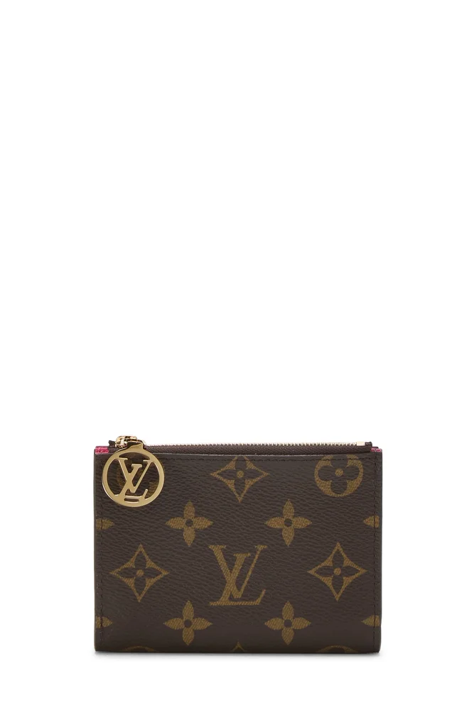 Pre-Owned Purple Monogram Canvas Lisa Wallet