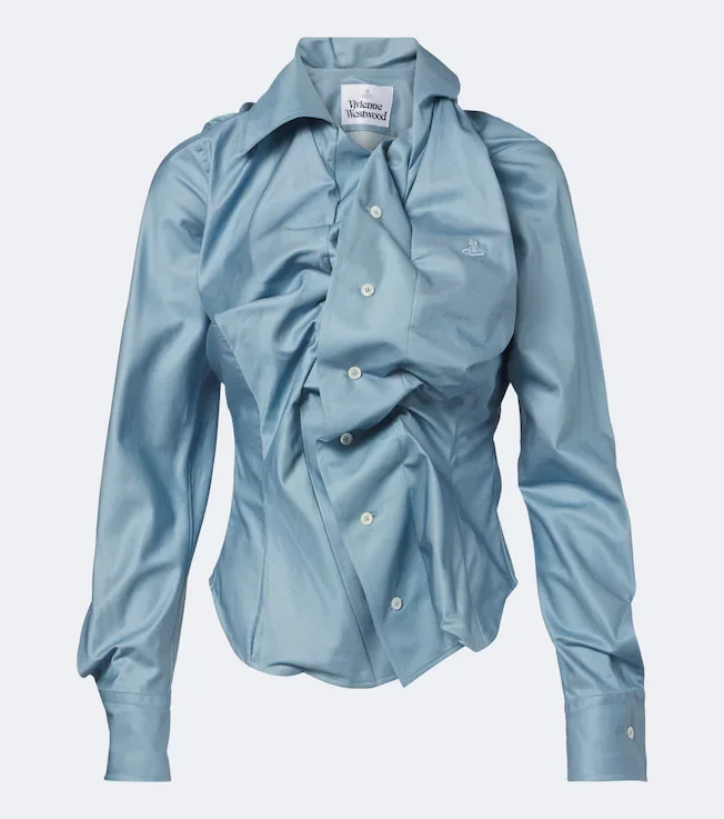 Cotton poplin shirt