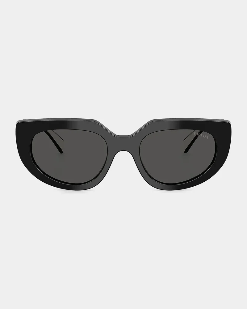 PR D02SF 54MM Oval Sunglasses