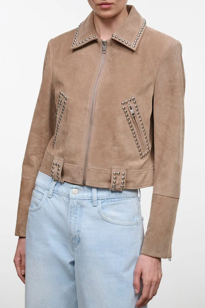 HUGO SUEDE JACKET