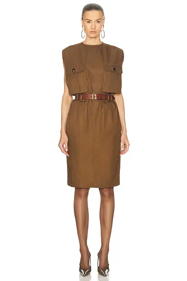 Utility Midi Dress