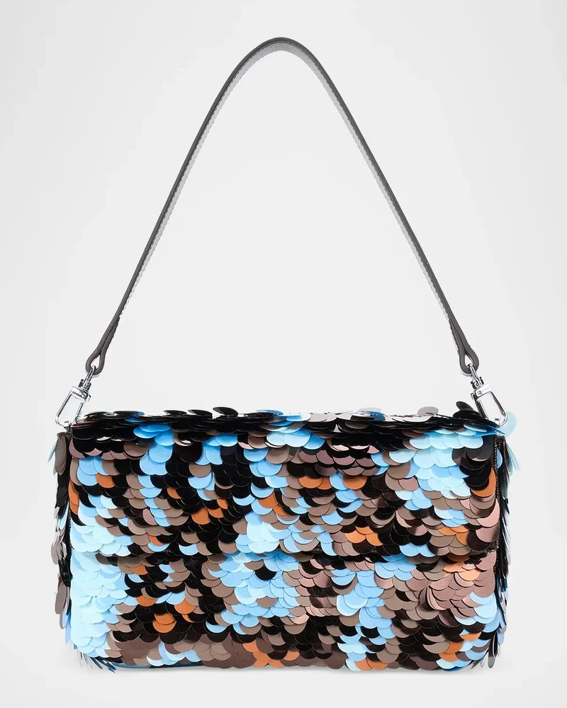 Timmy Paillete Convertible Shoulder Bag