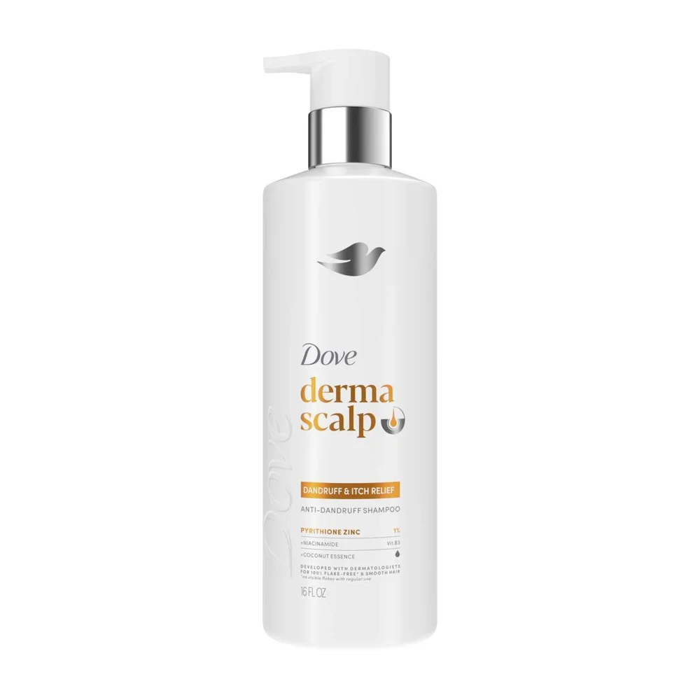 Derma Scalp Anti-Dandruff Shampoo, Dandruff & Itch Relief - 16 fl oz