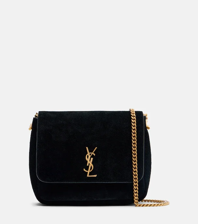 Kate suede shoulder bag