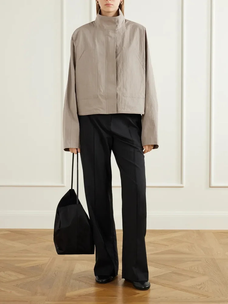 Organic stretch-cotton jacket