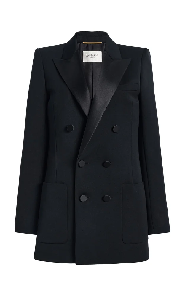 Double-Breasted Wool Jacket