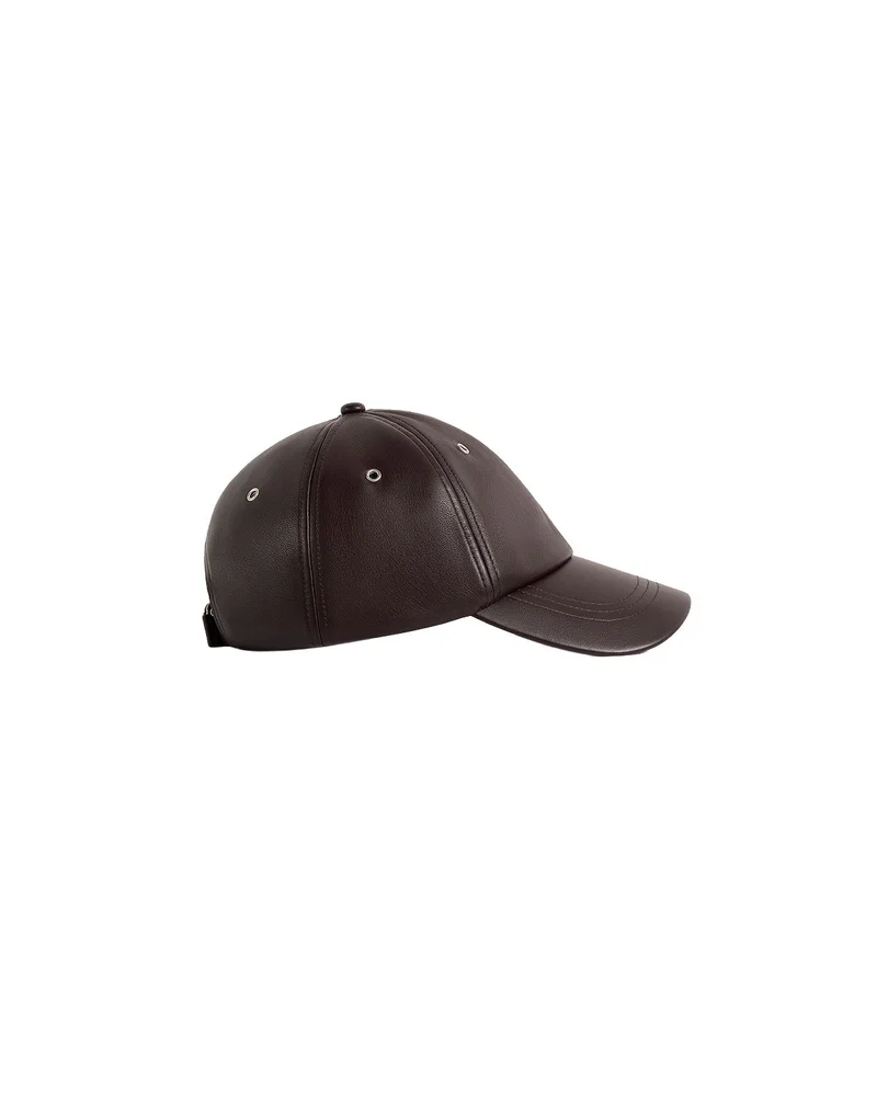 Lou Faux Leather Cap