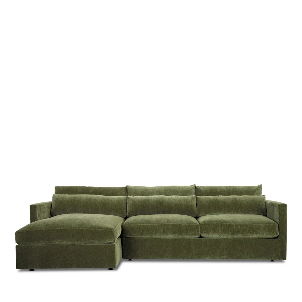 Brea 2-Piece Fabric Sectional