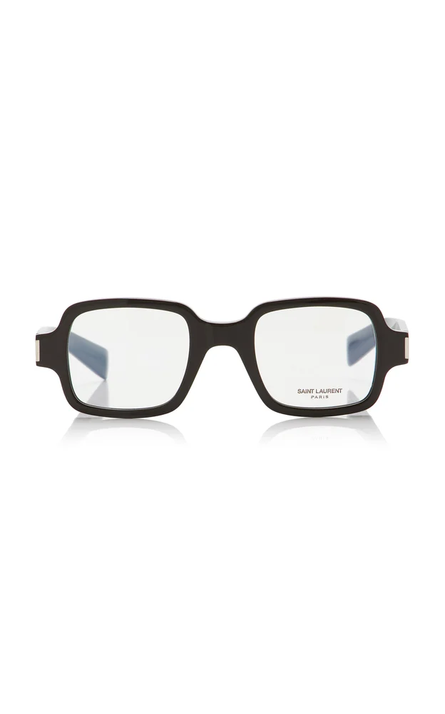 Square-Frame Acetate Glasses