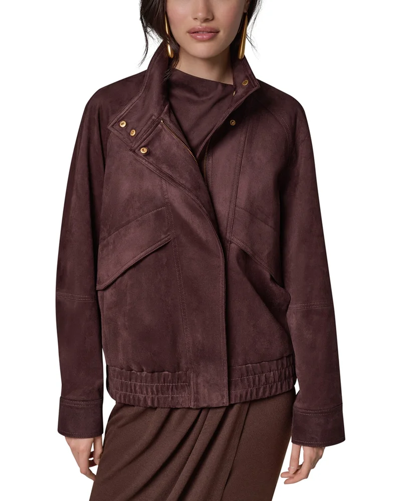 Faux Suede Jacket