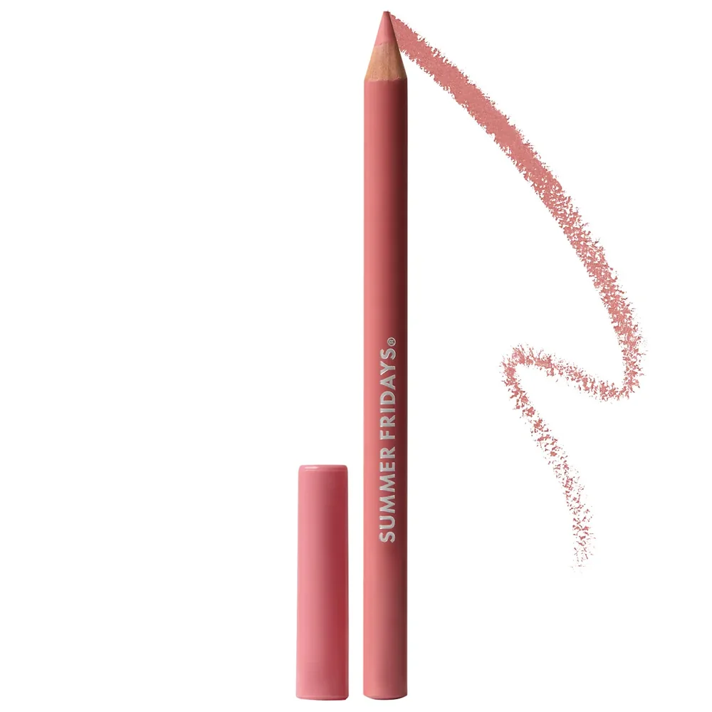 SoftLine Lip Liner Creamy Sculpting Lip Pencil in Rosé - warm rosy pink