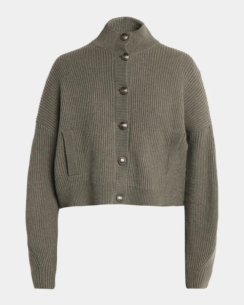 Cashmere-Blend Timeless Buttoned Sweater