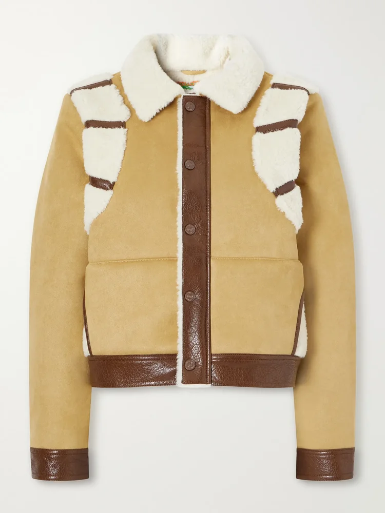 The Tripper Puffer plush-trimmed jacket