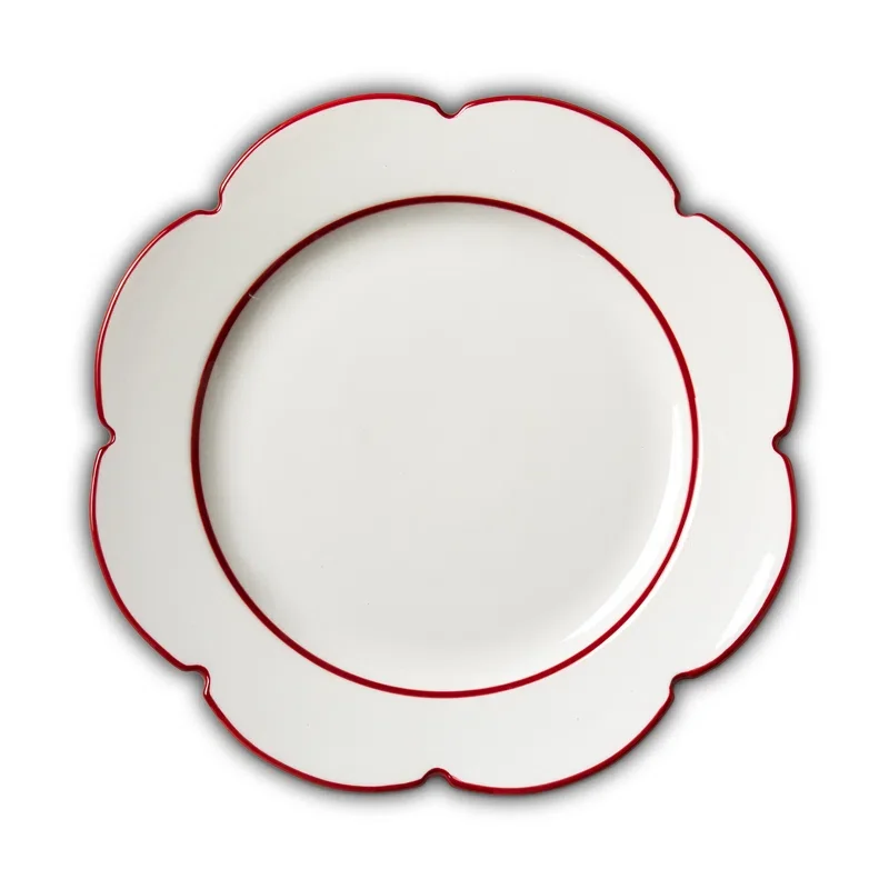 Festive Scallop Dinner Plate