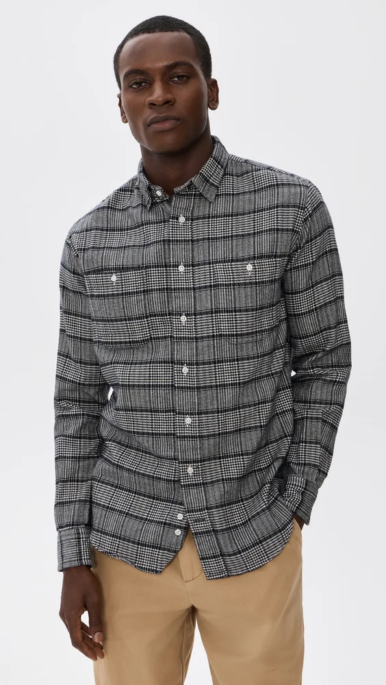 Heavy Pique Flannel Workshirt