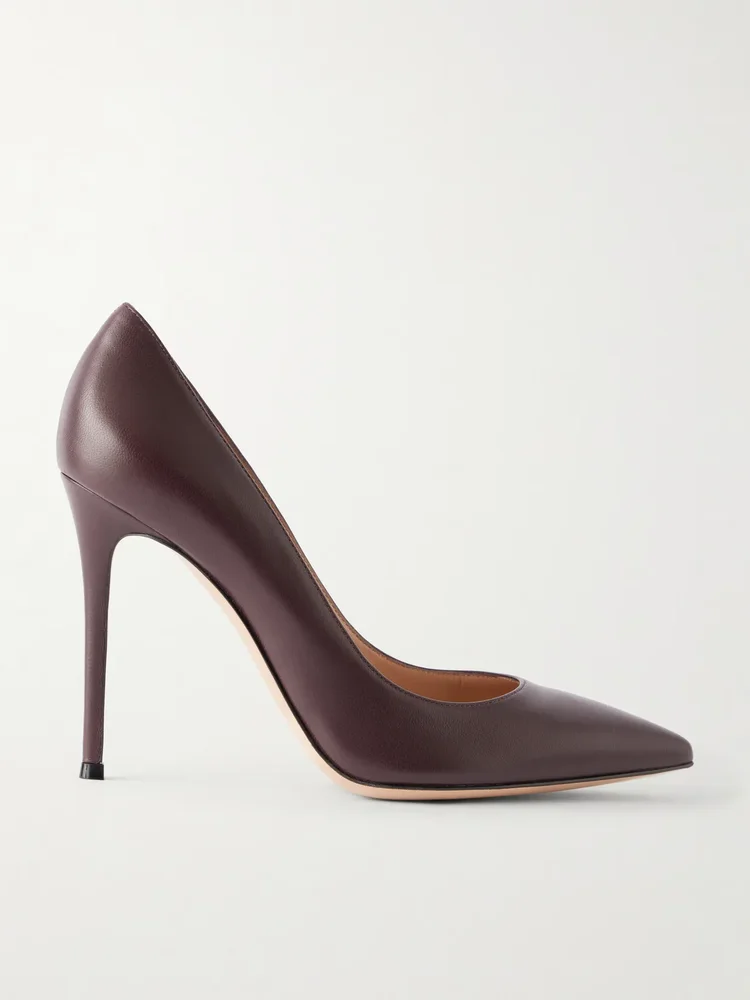 Gianvito 105 satin pumps