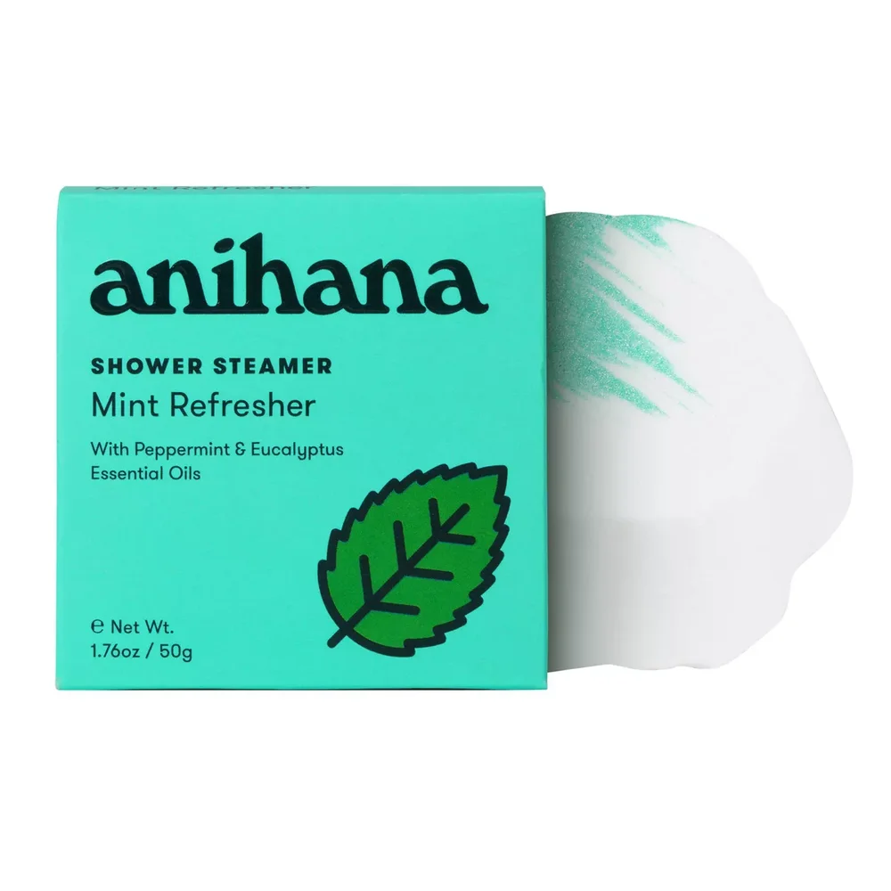 Aromatherapy Essential Oil Mint Refresher Peppermint and Eucalyptus Shower Steamer - 1.76oz
