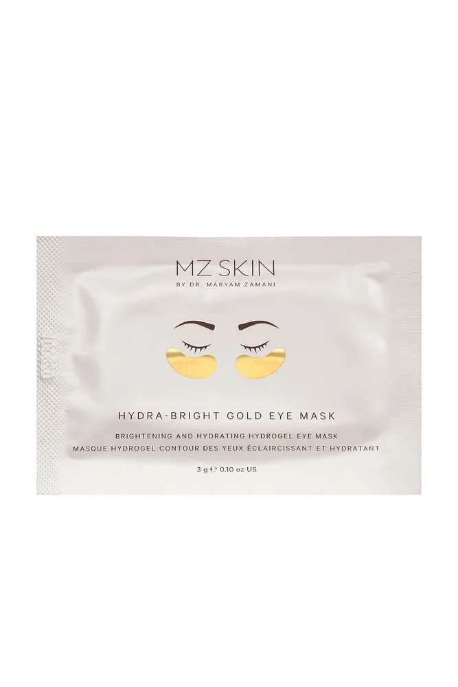 Hydra-Bright Gold Eye Mask Single