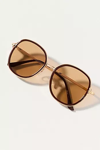 Rimmed Circle Sunglasses
