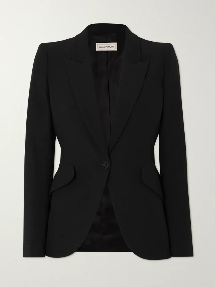 Crepe blazer