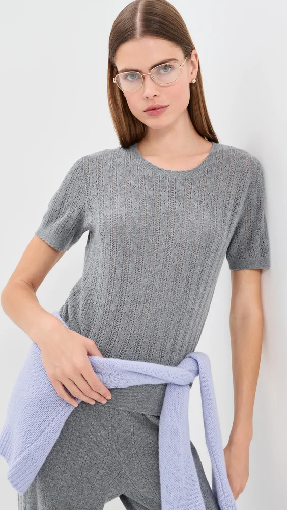 Suyin Cotton Cashmere T-Shirt