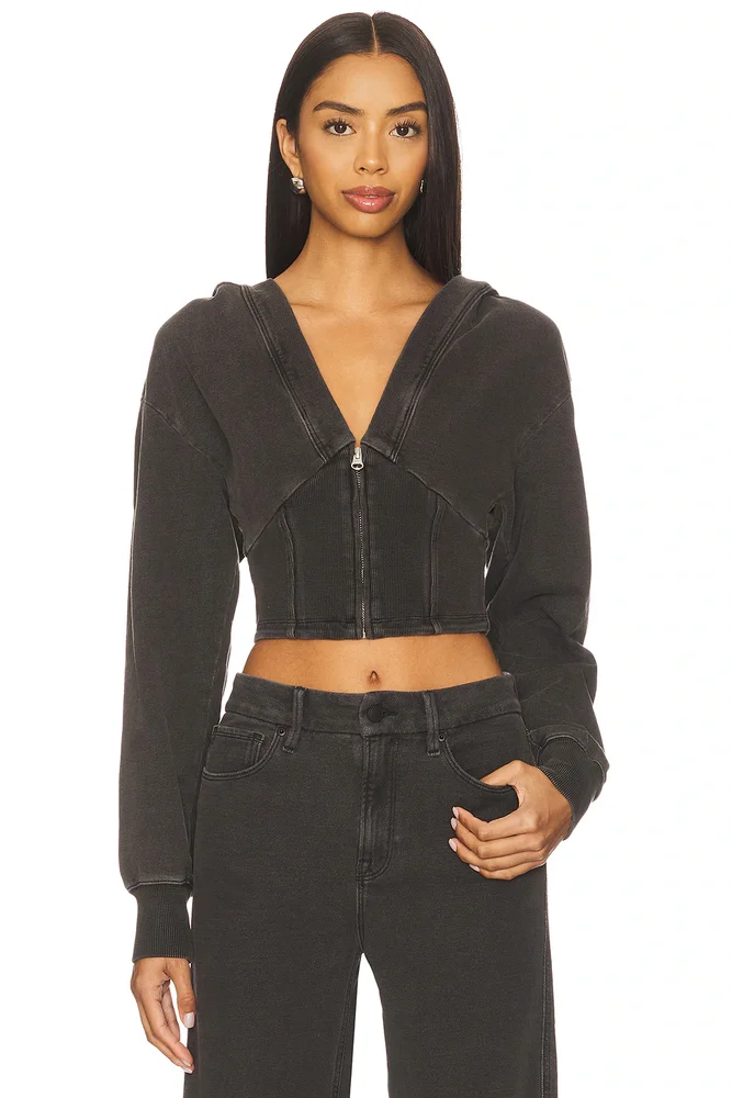 Jeanius Zip Up Hoodie