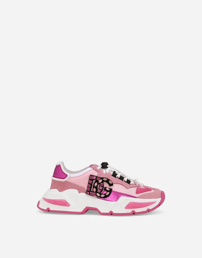 dolcegabbana.com Nylon Airmaster sneakers with DG logo