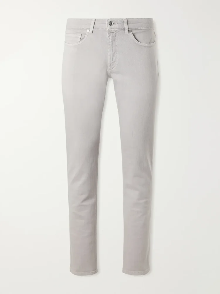 Fairfield Straight-Leg Garment-Dyed Jeans