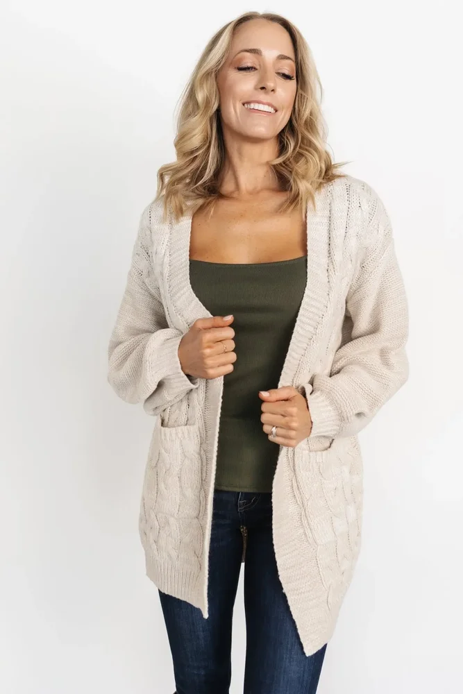 Spencer Chunky Knit Cardigan
