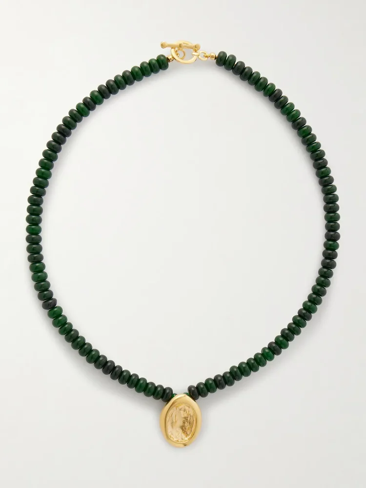 Aesop jade necklace