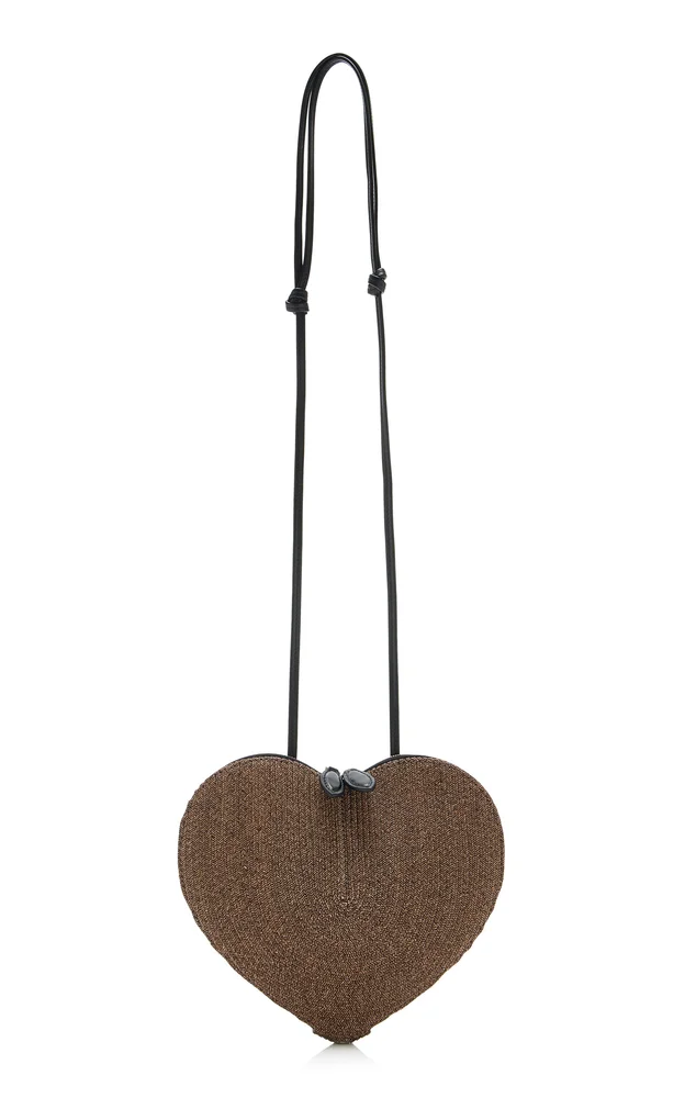 Le Coeur Braided Crossbody Bag