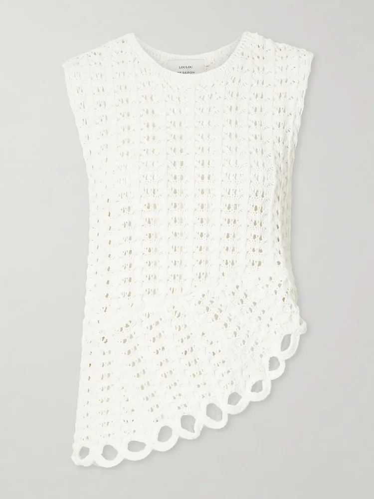 Saez crocheted top