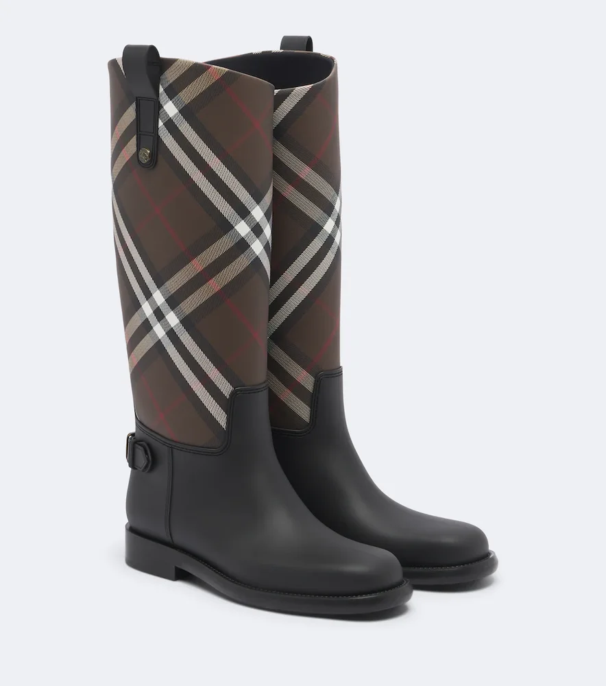 Cavalier Burberry Check rain boots