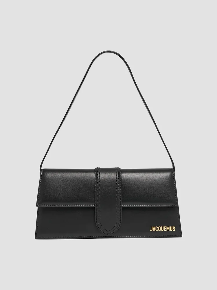 Le Bambino Logo Leather Shoulder Bag