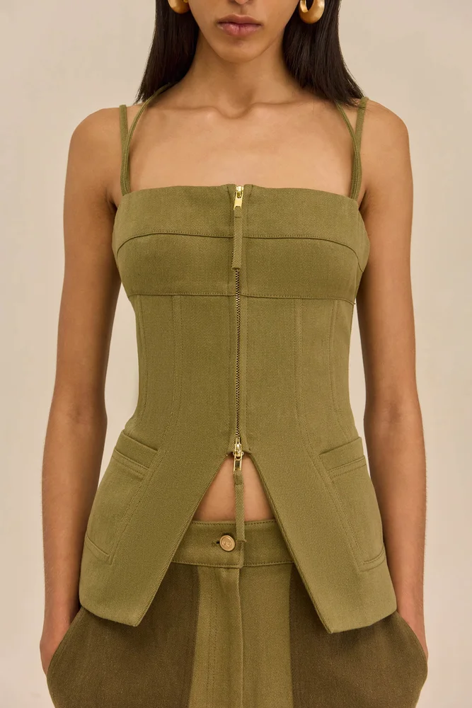 KATELLA TOP - ROSEMARY