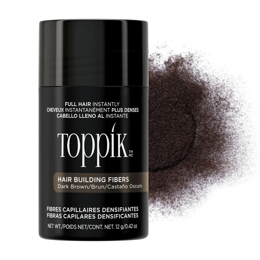 Hair Building Fibers in Dark Brown
