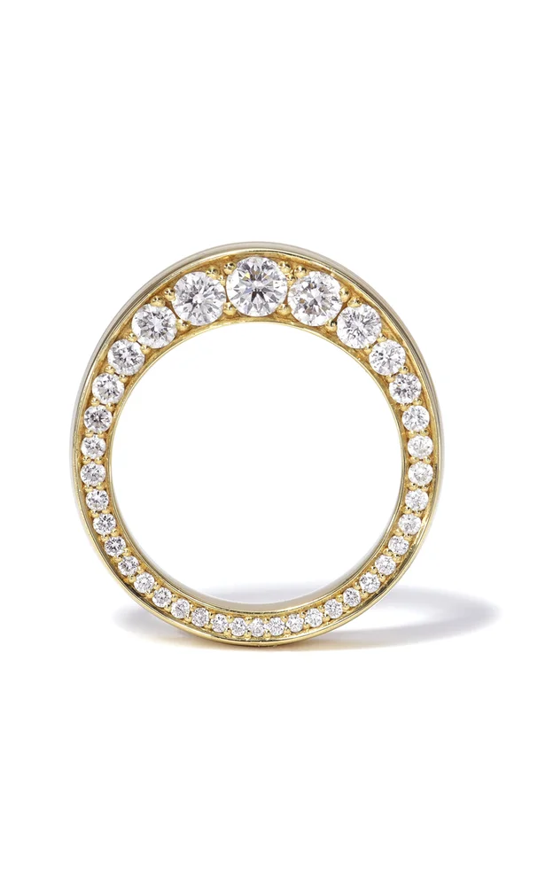 Oasis 18K Yellow Gold Diamond Ring
