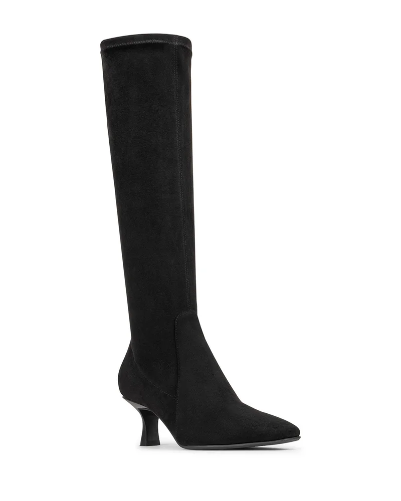 Women's Stretch Suede Knee High Boots
