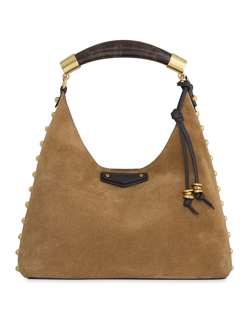 Nolita Small Suede Top Handle Bag