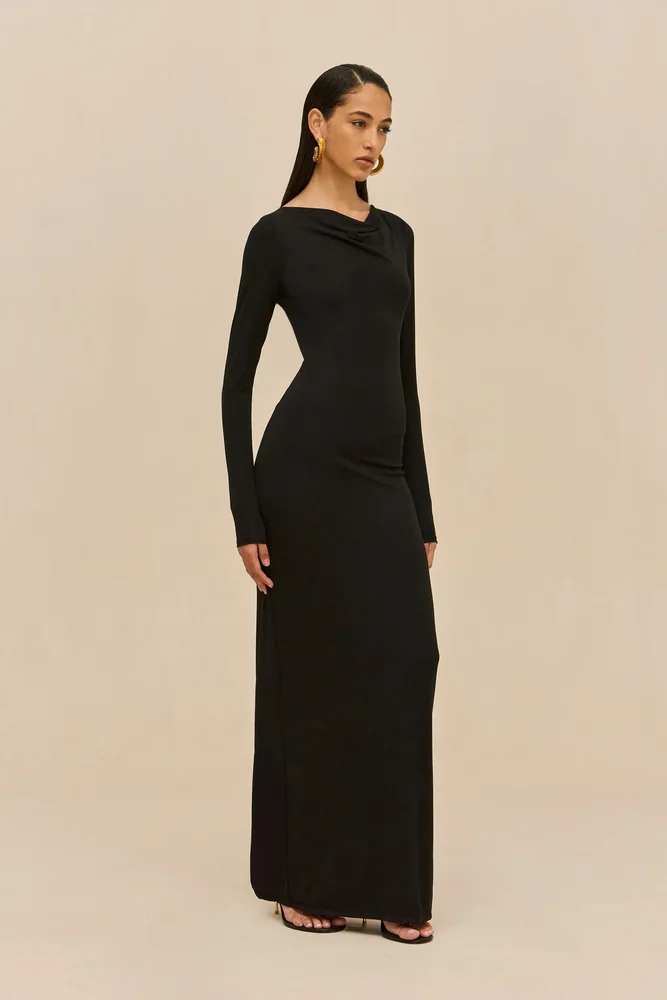 ARMAND GOWN - BLACK