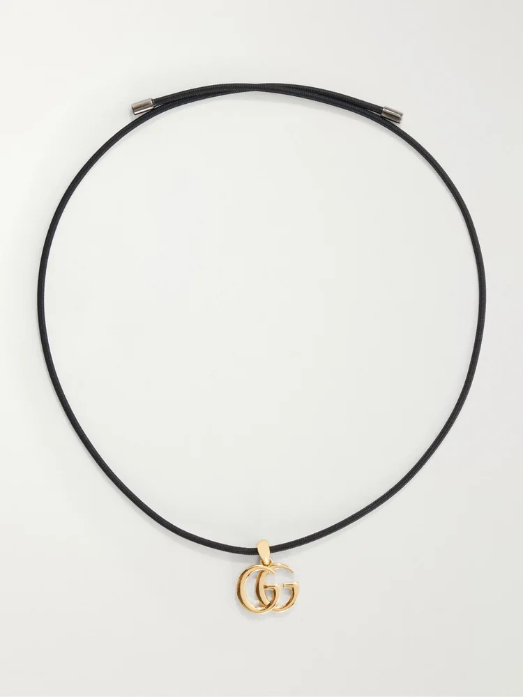 GG Marmont gold-tone necklace