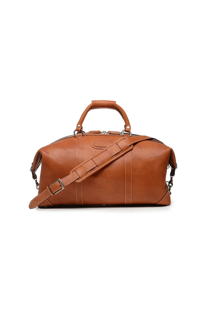 Twain 22-Inch Leather Weekender