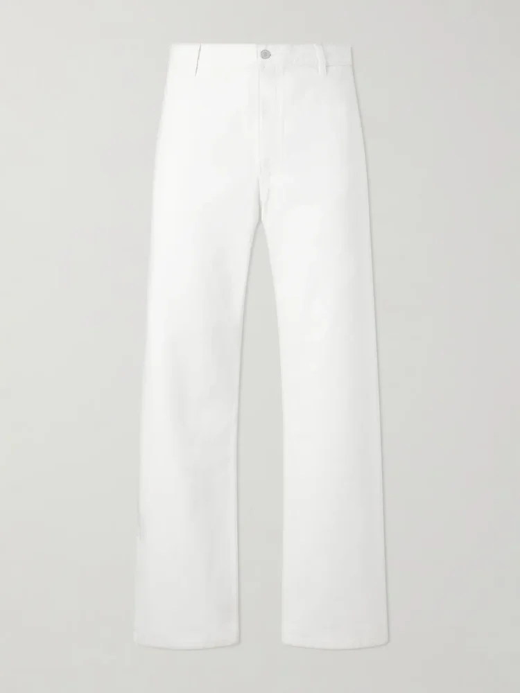Genua Straight-Leg Cotton-Blend Jeans