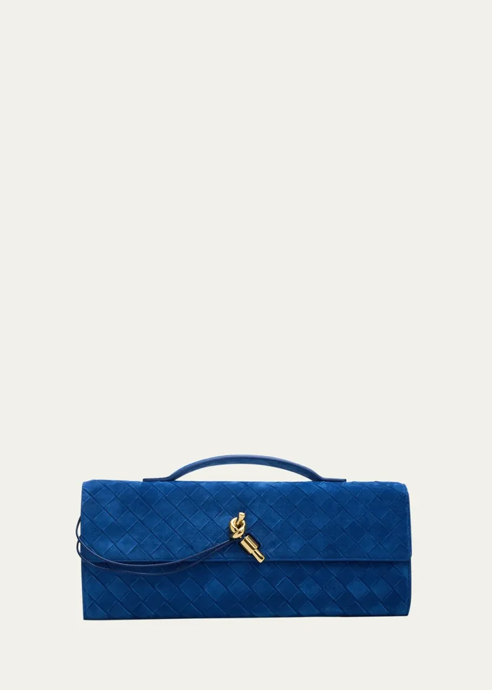 Andiamo Leather Clutch Bag