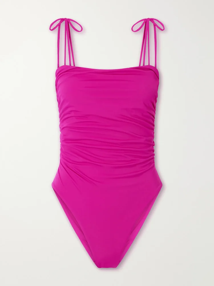 Sand ruched swimsuit